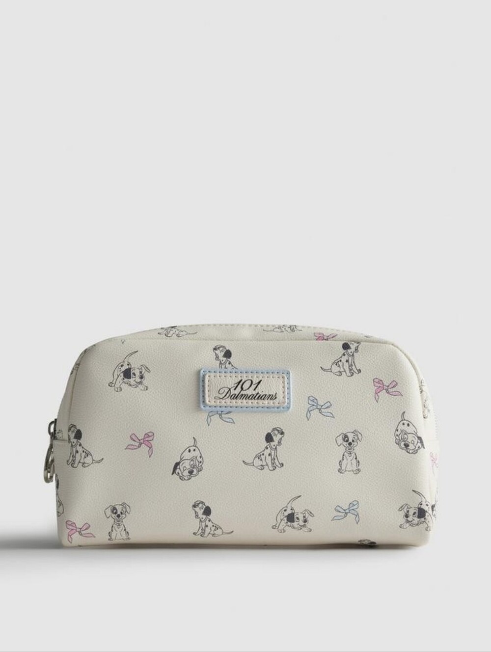 Primark 101 Dalmatians large cosmetic bag clutch 9" x 6" x 3"